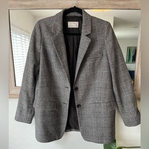 Everlane wool women’s oversized blazer size 4.